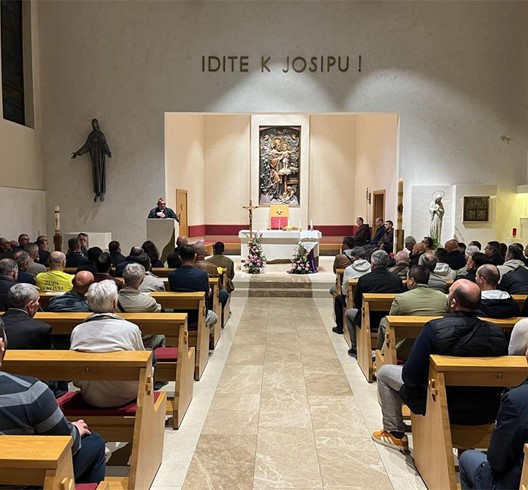 Započela trodnevnica uoči župne svetkovine sv. Josipa i održan susret muških molitvenih zajednica